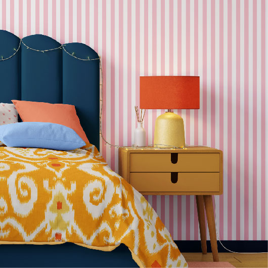 Small 3.25cm Stripe Wallpaper