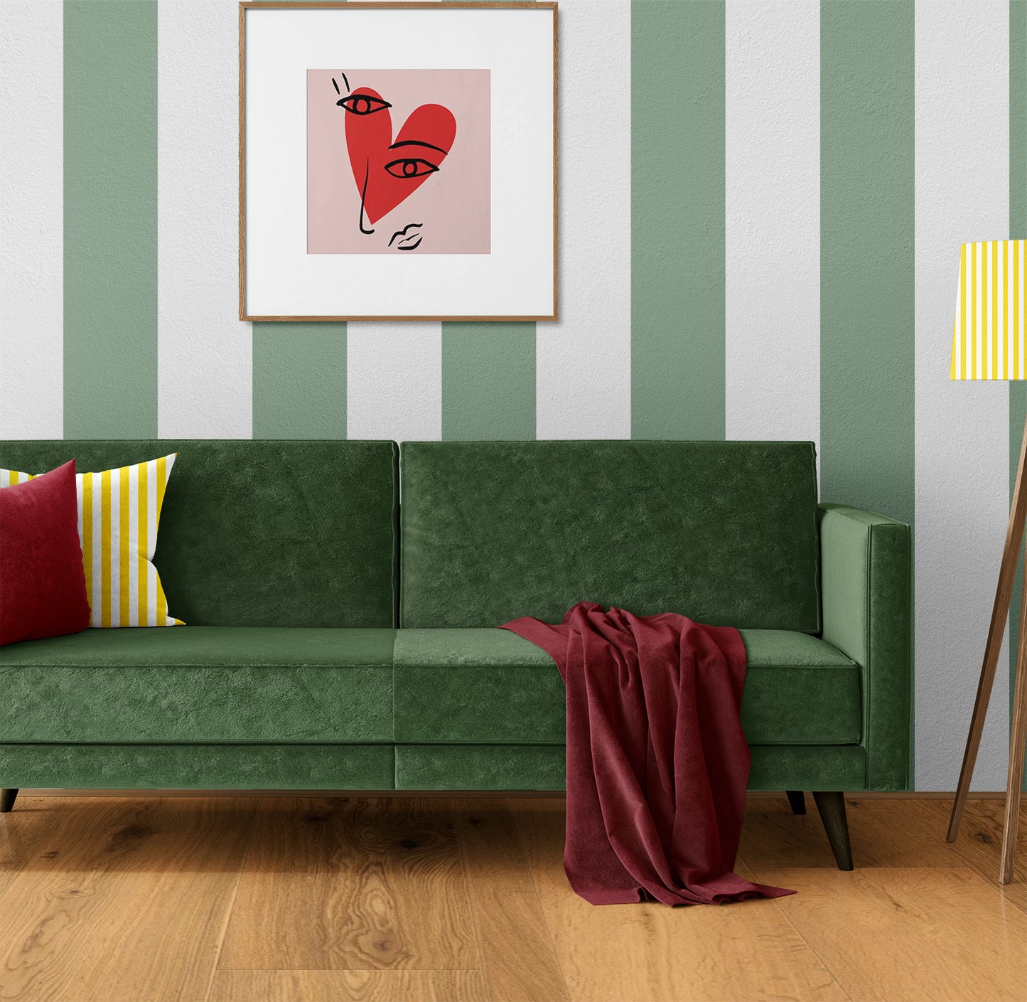 Giant 13cm Stripe Wallpaper