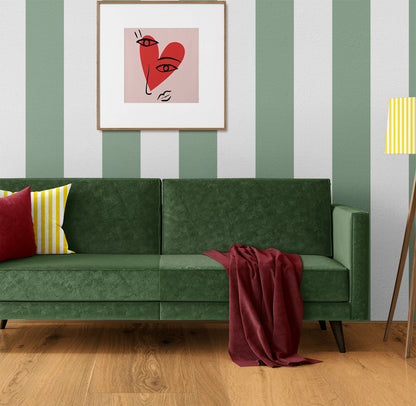 Giant 13cm Stripe Wallpaper