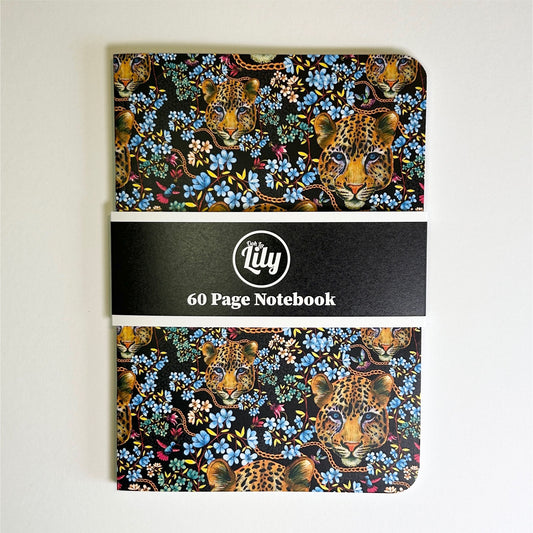Lillian Black A5 Notebook
